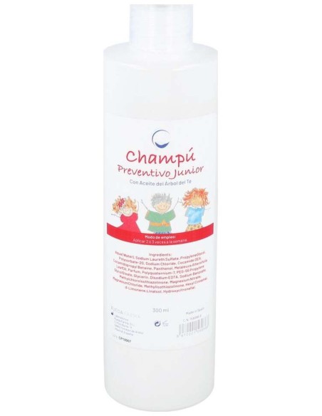 Edda Pharma Champú Preventivo Junior Con Árbol De Té, 300 Ml