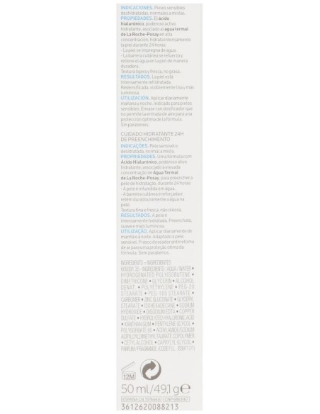 La Roche-Posay Hydraphase Intense Ligera, 50 Ml