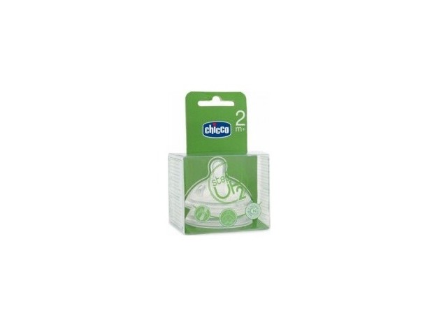 Chicco® Tetina Step Up 2 Silicona Boca Ancha...