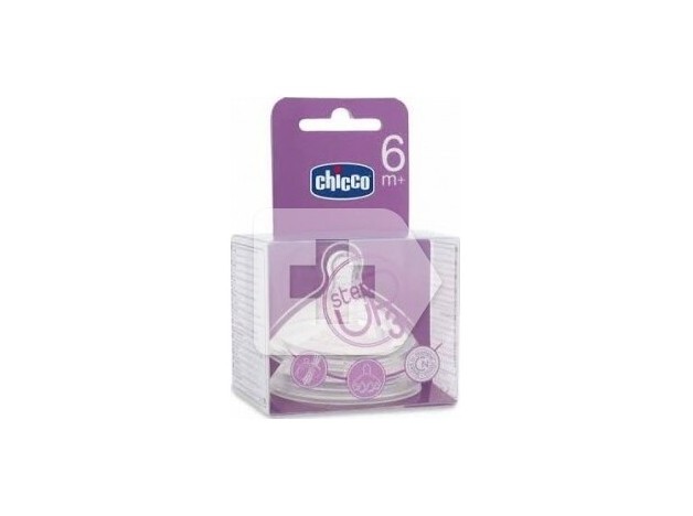 Chicco® Tetina Step Up 3 Silicona Boca Ancha...
