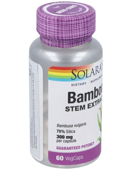 Solaray Bamboo 300Mg 60Cáps