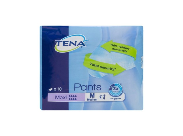 Tena Pants Maxi Talla Mediana, 10 Uds