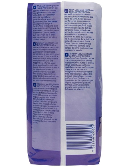 Tena Discreet Maxi Night Compresas 12Uds