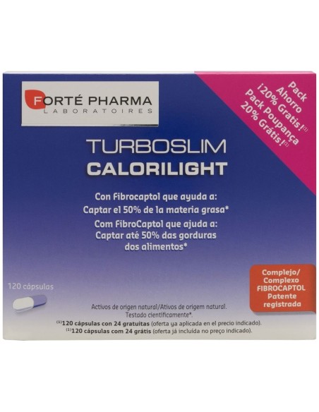 Forté Pharma Turboslim Calorilight, 120 Uds