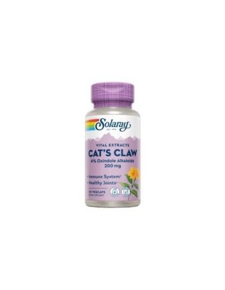 Solaray Uña Gato Cáps 200Mg