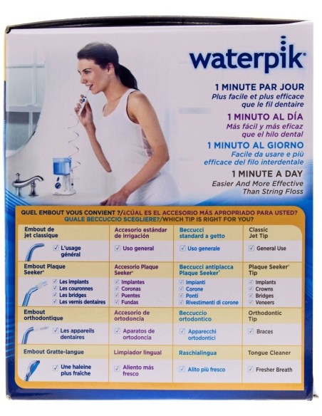 Waterpik Wp- 300 Traveler Irrigador Bucal Eléctrico, 1 Ud