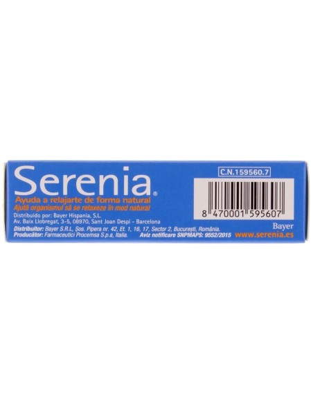 Serenia Relajación Natural Día Y Noche 30Caps