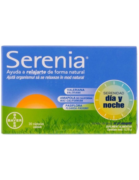 Serenia Relajación Natural Día Y Noche 30Caps
