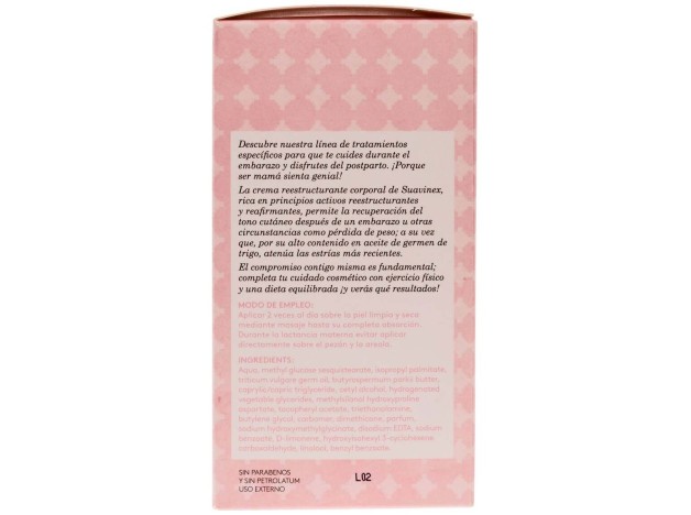 Suavinex Crema Reestructurante Corporal 400Ml