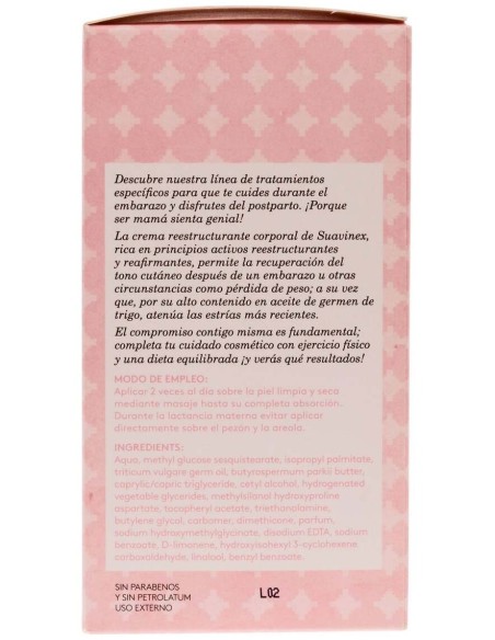 Suavinex Crema Reestructurante Corporal 400Ml