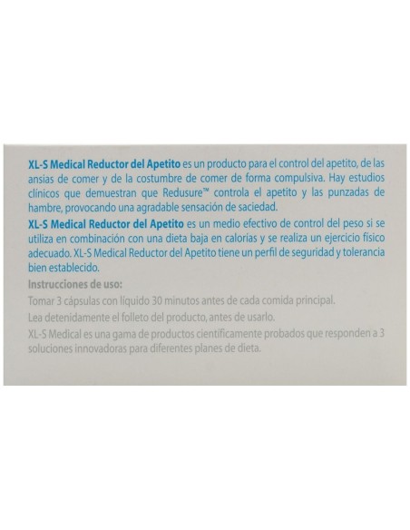 Xls Medical Specialist Reductor Del Apetito 60 Cápsulas