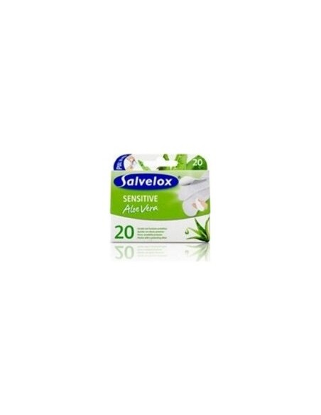 Salvelox Sensitive Apósito Adhesivo Aloe Vera 20Uds