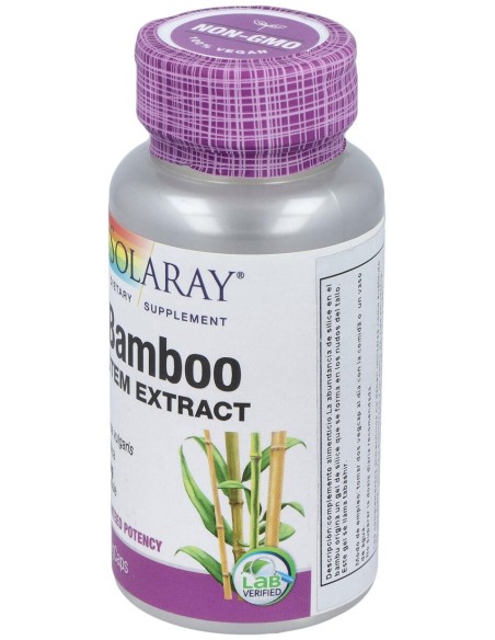 Solaray Bamboo 300Mg 60Cáps