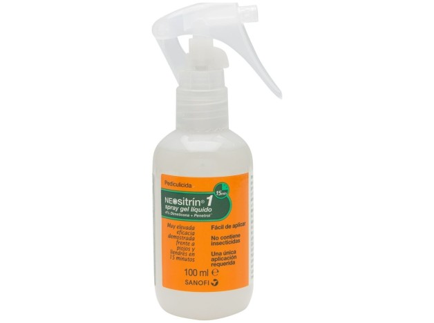Neositrín Spray Antipiojos Gel Líquido, 100 Ml