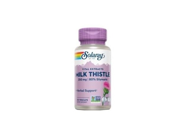 Solaray Milk Thistle Cardo Mariano 30 Cáps