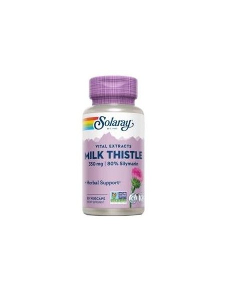 Solaray Milk Thistle Cardo Mariano 30 Cáps
