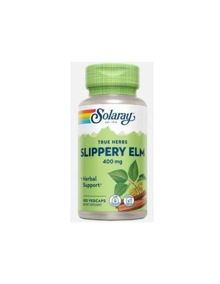 Solaray Slippery Elm Bark Ulmus Rubra 400Mg 100Caps