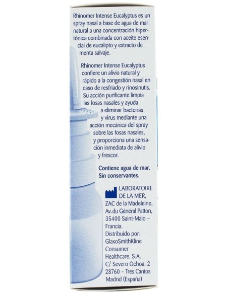 Rhinomer Eucalyptus Spray Nasal 20Ml