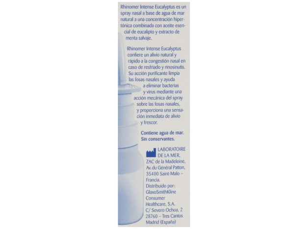 Rhinomer Eucalyptus Spray Nasal 20Ml