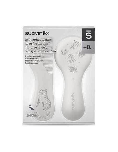 Suavinex® Set Cepillo Y Peine Infantil Decorado
