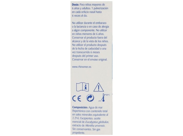 Rhinomer Eucalyptus Spray Nasal 20Ml