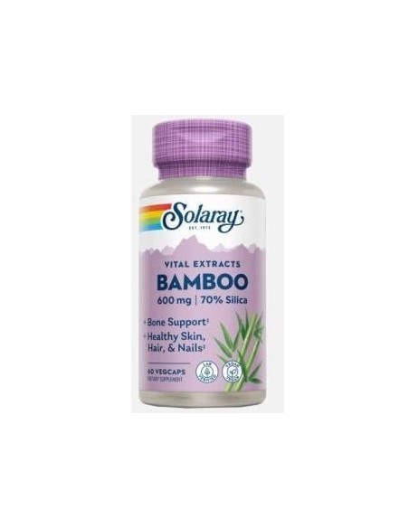 Solaray Bamboo 300Mg 60Cáps