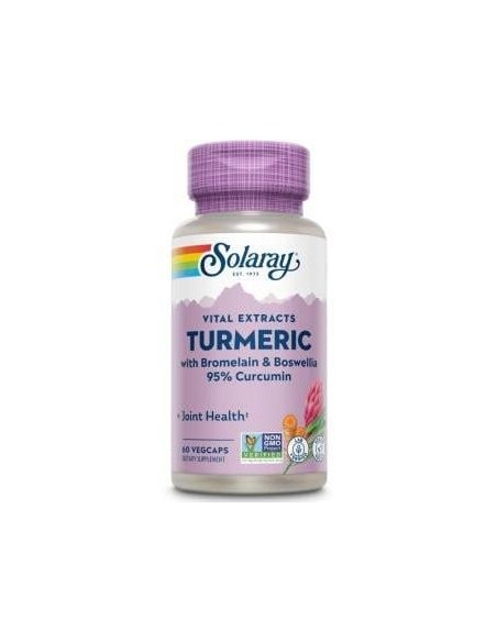 Turmeric With Bromelain %26 Boswellia 60 Vegcaps