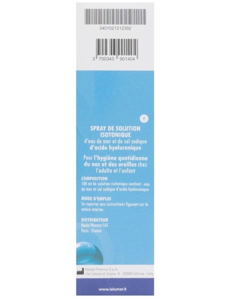 Ialumar Nebulizador Solución Isotónica Nariz Y Oídos, 100 Ml