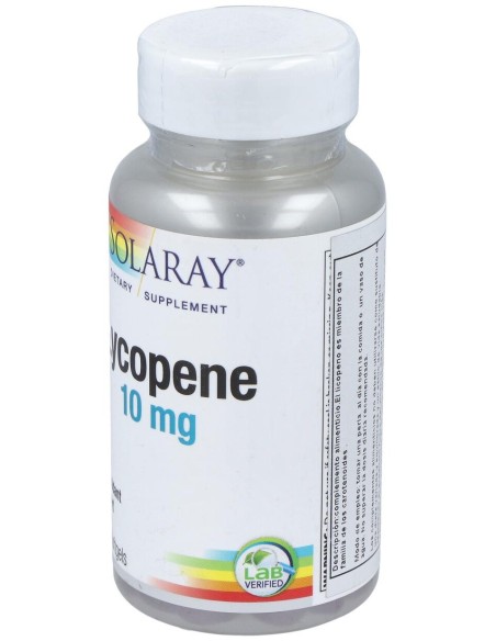 Solaray Lycopene 10Mg 60Cáps
