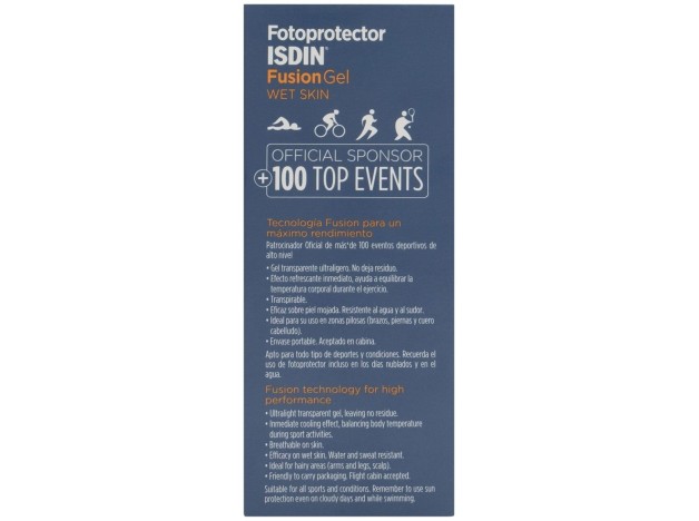 Isdin Fotoprotector Fusion Gel Sport Wet Skin...