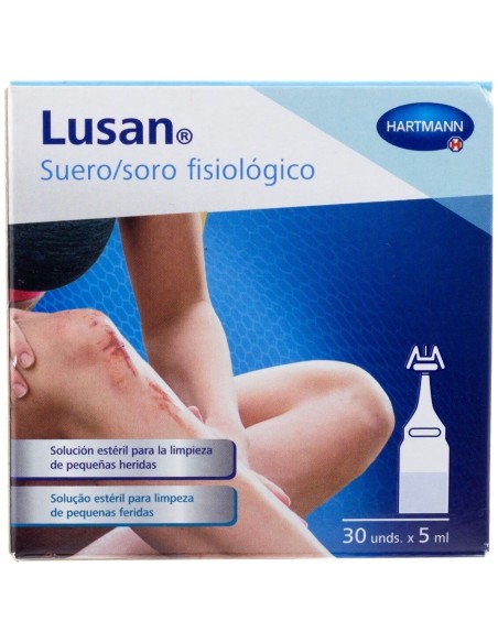 Lusan Suero Fisiológico Nasal 5 Ml, 30 Uds
