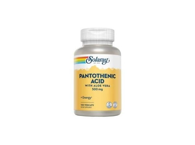 Solaray Pantothenic Acid 500Mg 100Cáps
