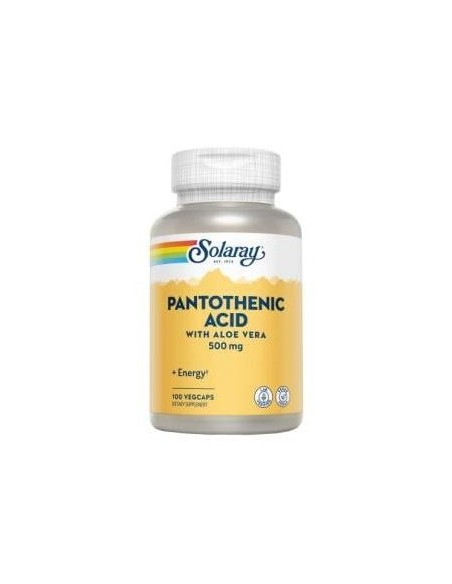 Solaray Pantothenic Acid 500Mg 100Cáps