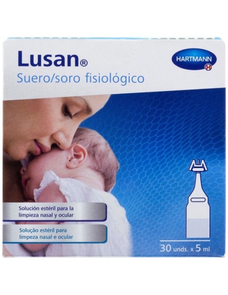 Lusan Suero Fisiológico Nasal 5 Ml, 30 Uds