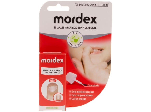 Mordex Plus Esmalte Extra Amargo Transparente 9Ml.
