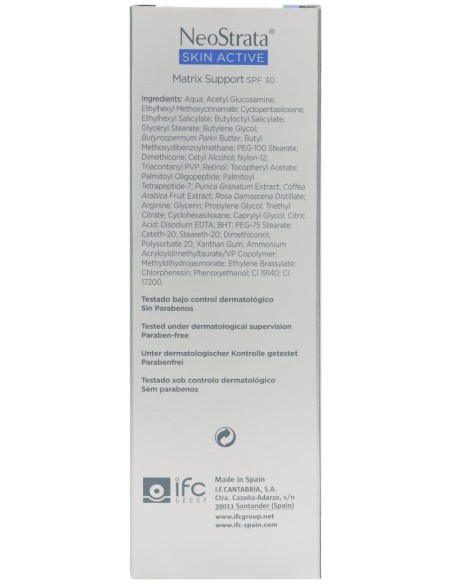 Neostrata Skin Active Matrix Support Spf 30 Antiedad, 50 Ml