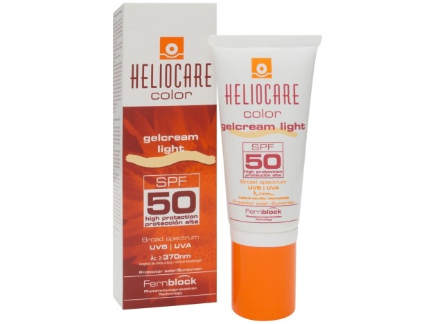 Heliocare Gel Crema Spf 50 Color Light, 50 Ml