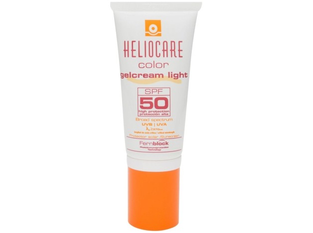 Heliocare Gel Crema Spf 50 Color Light, 50 Ml
