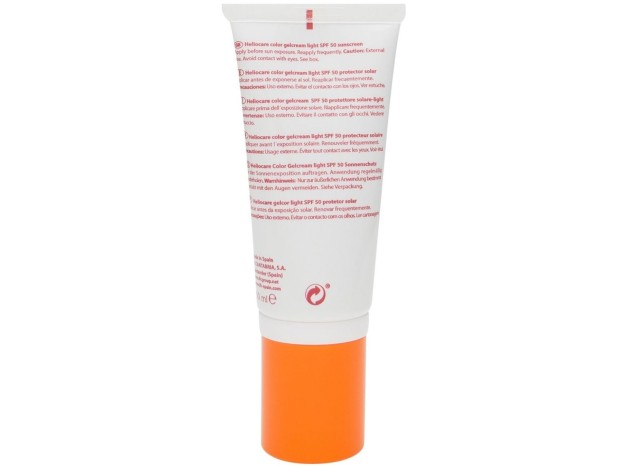Heliocare Gel Crema Spf 50 Color Light, 50 Ml