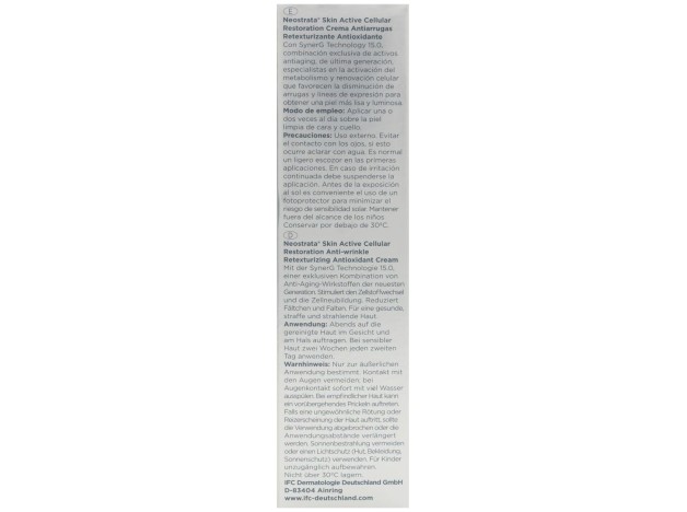 Neostrata Skin Active Cellular Restoration...