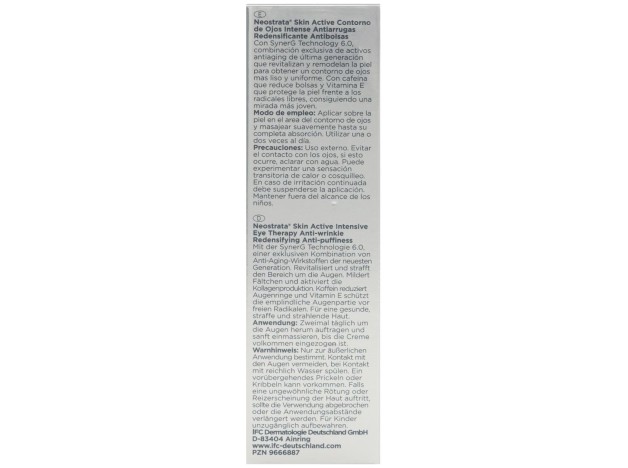 Neostrata Skin Active Repair Contorno De Ojos...