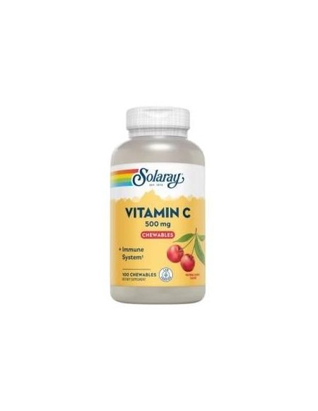 Vitamina C  500 Mg Comprimidos Masticables Cereza 100 U