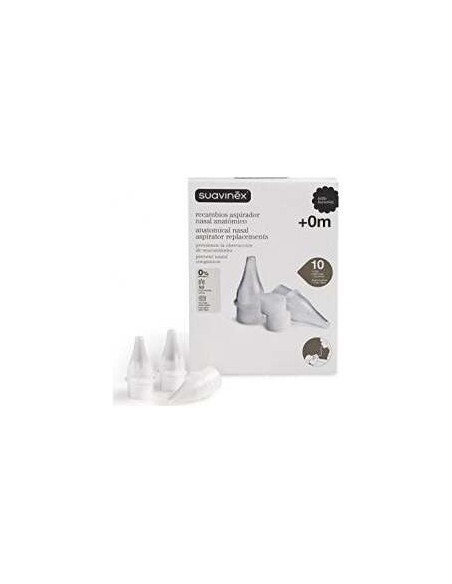 Suavinex Recambio Aspirador Nasal Anatómico, 10 Uds