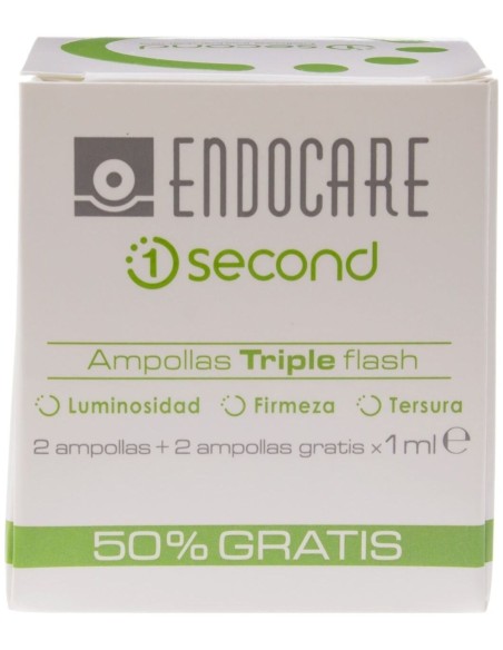 Endocare 1 Second Triple Efecto Flash 4 Ampollas X 1Ml