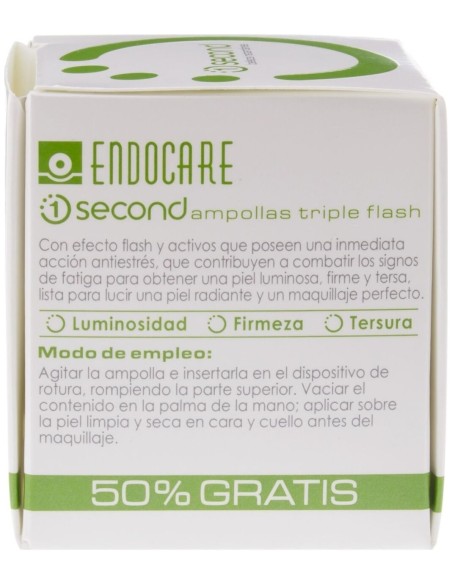 Endocare 1 Second Triple Efecto Flash 4 Ampollas X 1Ml