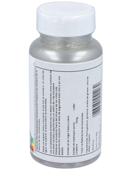 Solaray Lycopene 10Mg 60Cáps