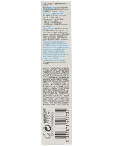 La Roche-Posay Redermic C Ojos Sensibles, 15 Ml
