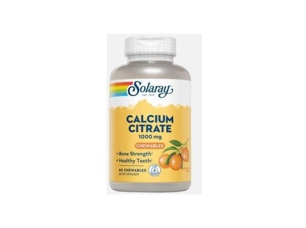 Calcium Citrate 1000 Mg Comprimidos Masticables...