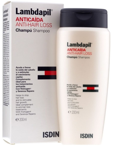 Isdin Lambdapil Champú Anticaída, 200 Ml