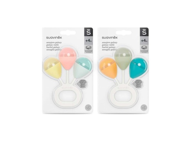 Suavinex Sonajero Galaxy 3 Bolas +4M 1Ud